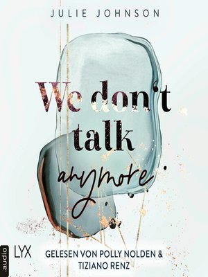 cover image of We don't talk anymore--Anymore-Duet, Teil 1